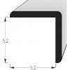 Vonkajšia rohová lišta 2400 x 57 x 57 mm smrek