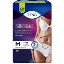 TENA Silhouette Normal Low Waist Blanc M 6 ks