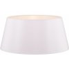 Duolla Tienidlo na lampu Cone výška 25,5 cm, biela chintzová látka - 85578