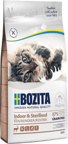 Bozita Feline Indoor & Sterilised Reindeer 10 kg