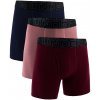 Pánske boxerky Under Armour Perf Cotton Solid 6in 3Pack Heather L