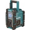Makita Aku rádio s nabíjačkou, DAB, Bluetooth, Li-ion CXT 10,8/12V,LXT14,4/18V Z DMR301