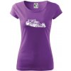 Formula v závode - Dámske tričko Pure - M ( Fialová )