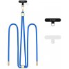 Šnúrka na telefon/popruh na telo Tech-Protect C2S Rope Crossbody Strap Cobalt Blue/Gold