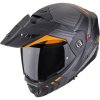Helma SCORPION ADX-2 LEWIS matná černo/oranžová - 2XL - doprava zdarma