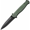CIVIVI C23025-3 RS71 vreckový nôž 10,2 cm, Black Stonewash, zelená, Micarta