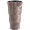 Prosperplast Kvetináč SANDY SLIM mocca 29,7 cm