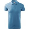 MALFINI Polokošile Single J. 202, krátký rukáv, pánská MAL-2021416 XL Modrá azurově