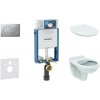 Geberit Kombifix - Set predstenovej inštalácie, klozet Alpha s doskou, tlačidlo Sigma01, matný chróm 110.302.00.5 ND3