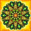 Diamantový obraz Mandala šťastia a optimizmu