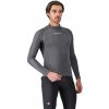 Castelli Flanders 2 LS, Gray Veľkosť: S Veľmi teplá základná vrstva so stredným golierom