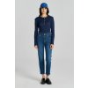 DŽÍNSY GANT CROPPED SLIM JEANS DARK BLUE BROKEN IN