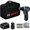 Bosch Bosch AKU vrtací šroubovák PRO GSR 12V-32, 2x12V/2,0Ah + bity a příslušenství v textilní tašce 06019N7006