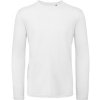 B&C Pánske tričko s dlhým rukávom TM070 White XL