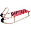 Kubisport A2041K Drevené sane 110 cm červené
