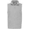 KARIBAN VINTAGE LUCA K913 / Pánska fleecová vesta - snow grey XL