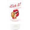 Lick It Gél na masáž jahoda víno 50 ml