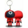 MixPick Squid Game dozorcovia - 3D prívesok na kľúče 6cm Dozorcovia: Kruh - dozorca