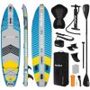 ABCtech Paddleboard SUP REBEL ACTIVE PRO RBA-4518-BL - Modrý