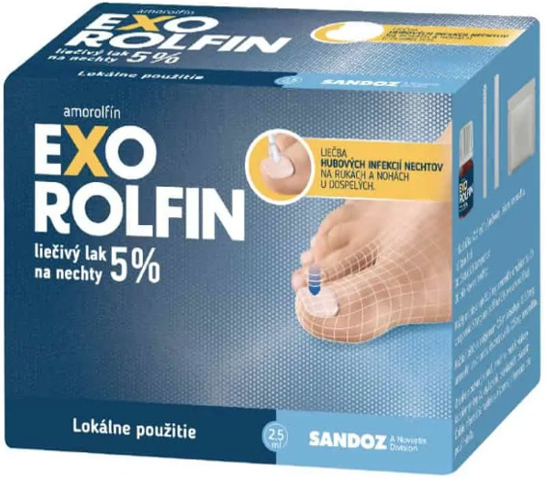 Exorolfin 5 % lum. 1 x 2,5 ml