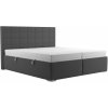 Manželská posteľ 180x200 Blanar BORA, tmavosivá