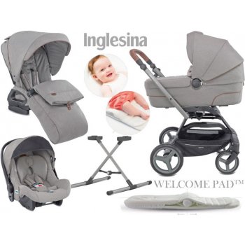 Inglesina Baby SYSTEM QUATTRO QUAD 4-kombinácia Derby Grey 2018