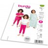 Strih Burda 9218 - Dievčenské legíny a nočné košele