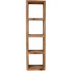 indickynabytok.sk - Knižnica Tara 50x185x35 indický masív palisander