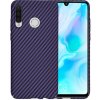 Techsuit Carbonite FiberShell puzdro pre Huawei P30 Lite / P30 Lite New Edition – fialové KF2333896
