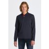 POLOKOŠEĽA GANT REG CONTRAST PIQUE LS RUGGER EVENING BLUE