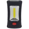Solight WL108 baterka s magnetickým uchytením, čierne, COB LED