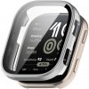 PROTEMIO 108021 PC FULL COVER Plastový kryt so sklom pre Amazfit Bip 6 strieborný