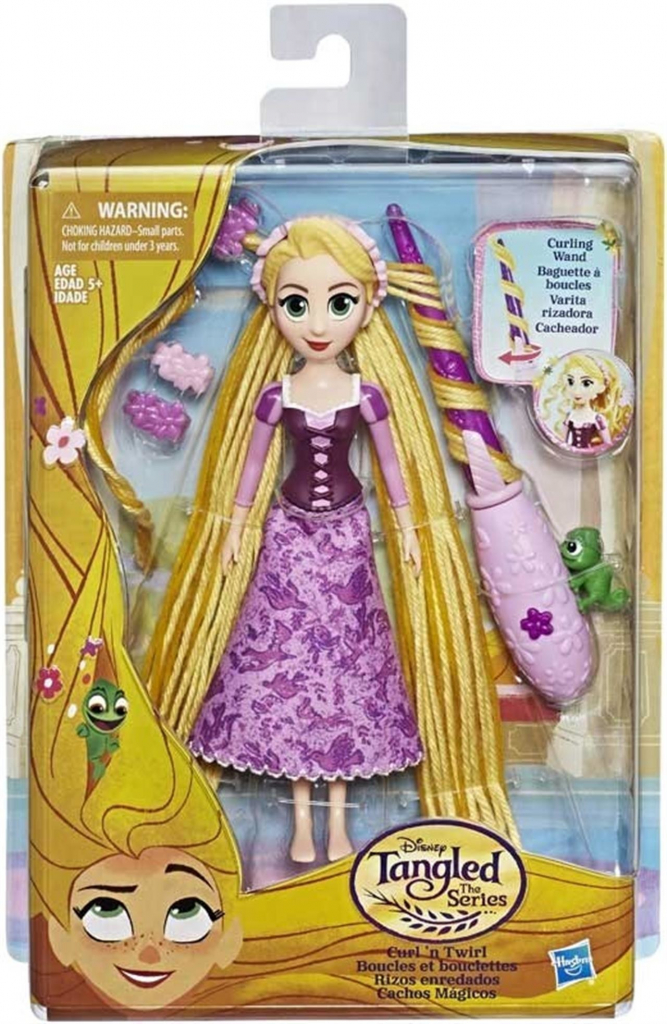 Hasbro Disney Princess Rapunzel Kučeravé účesy Bábika Princess