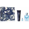 Versace Versace Pour Homme Darčeková sada dámska toaletná voda 100 ml, miniaturka dámska toaletná voda 5 ml a sprchový gél 150 ml