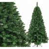 Umelý vianočný stromček 210 cm hustá jedľa zelená ako živá + prémiový stojan TCA13