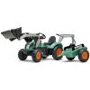 Falk Šliapací traktor 1054Y Farm Lander s s nakladačom, bagrom a vlečkou