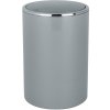Wenko WENKO 22562100 - Kôš INCA 18,5x25,5 cm sivý/lesklý chróm WE0202 + záruka 3 roky zadarmo + záruka 3 roky zadarmo