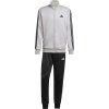 Pánska tepláková súprava adidas, 3-STRIPES TRACKSUIT sivá,čierna L