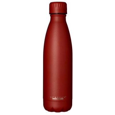 Scanpan Termo fľaša nerezová červená TO GO 500 ml