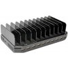 Eaton Eaton/Tripplite USB nabíjecí stanice s úložným prostorem, výstup 10x 12V, 8A, 96W, napájecí kabel Schuko U280-010-ST-CEE