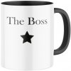 Keramický hrnček s potlačou The Boss
