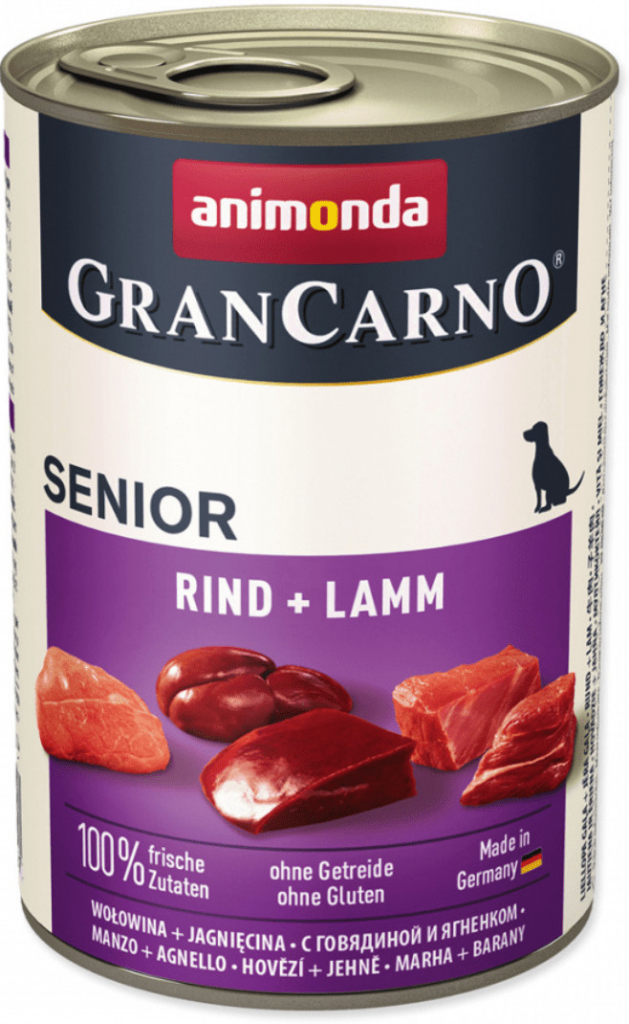 Animonda Gran Carno senior hovězí & jehně 400 g