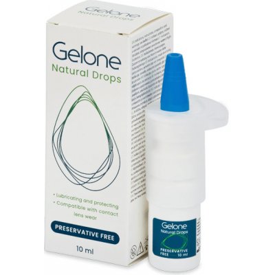 Omisan Očné kvapky Gelone Natural Drops 10 ml