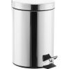 Odpadkový kôš voľne stojací Multi 3 l nehrdzavejúca oceľ lesk KOS3NEW