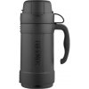 THERMOS Skleněná termoska s jedním šálkem 500 ml černá