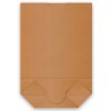Papierový sáčok FSC Mix s krížovým dnom kraft 17 × 26 cm 1 kg 1000 ks