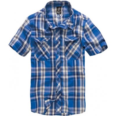 Brandit Roadstar košeľa s krátkym rukávom, modrá - 5XL