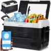 Turistická kompresorová chladnička Icemax 400 Berdsen 40 litrov - čierno-sivá