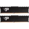 Patriot/DDR4/32GB/2666MHz/CL19/2x16GB/Black PSP432G2666KH1