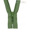 YKK Zips špirálový nedelitelný olivový 12 cm